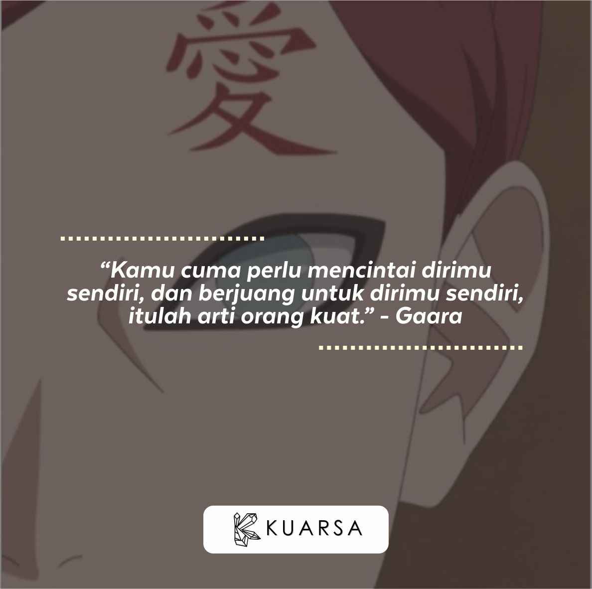 31 Quotes Bijak Gaara di Anime Naruto, Sosok yang Bijak