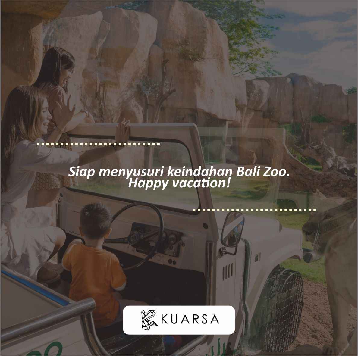 20 Quotes Aesthetic Liburan di Bali Zoo, Bisa Untuk Caption Instagram Keren