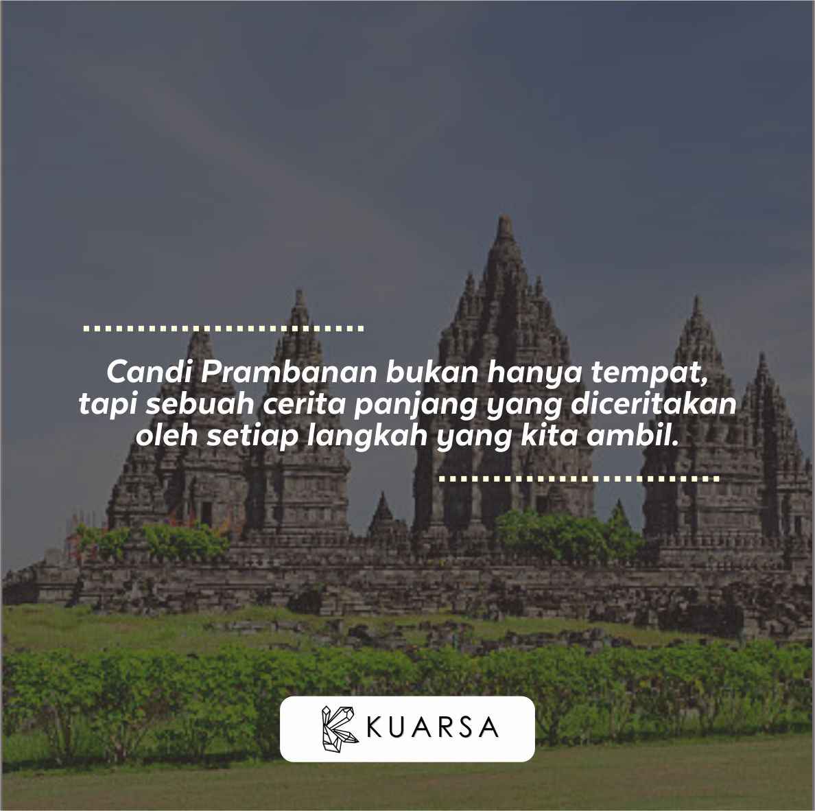 20 Quotes Aesthetic Liburan di Candi Prambanan, Bisa Untuk Caption Instagram Keren