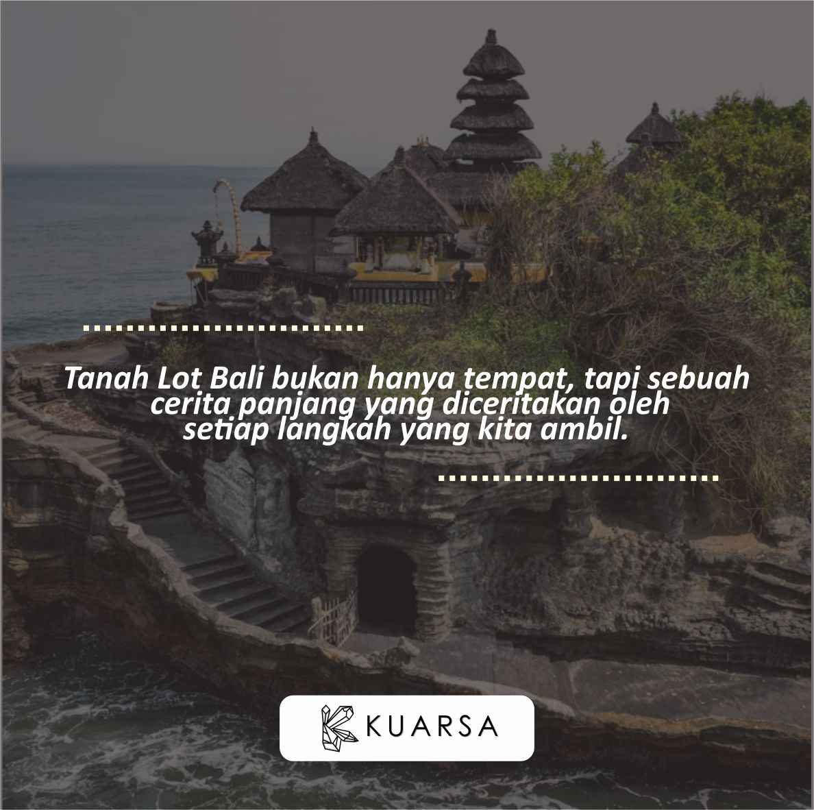20 Quotes Aesthetic Liburan di Tanah Lot Bali, Bisa Untuk Caption Instagram Keren