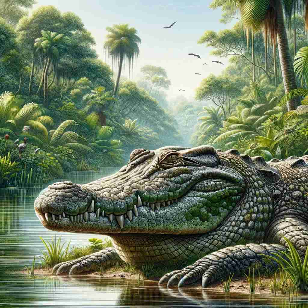 4 Puisi Tentang Buaya, Crocodylus porosus