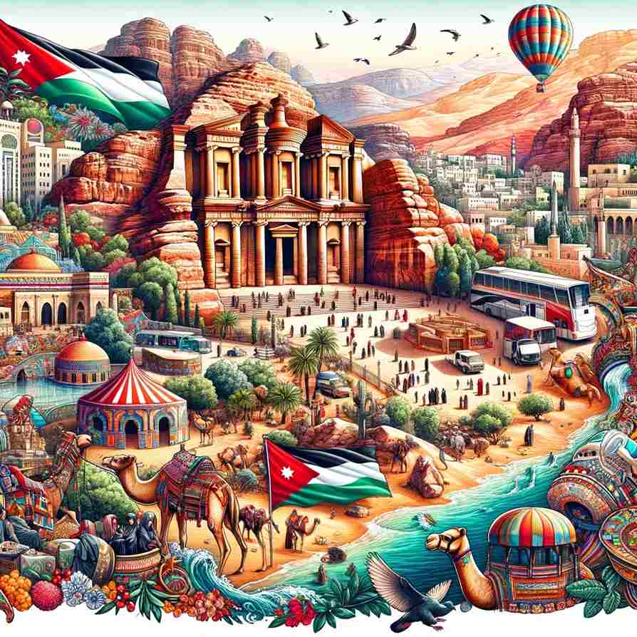 4 Puisi Tentang Negara Jordania, The Hashemite Kingdom of Jordan
