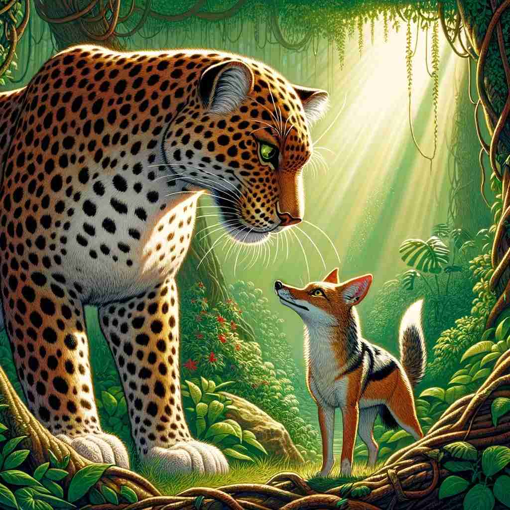 Cerita Singkat The Leopard and the Jackal (Macan Tutul dan Jackal) dan Pesan Moral