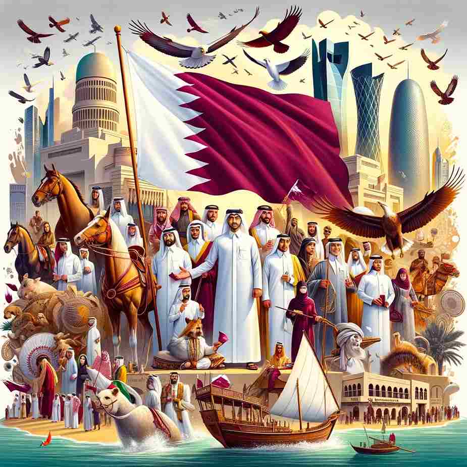 4 Puisi Tentang Negara Qatar, The Maroon