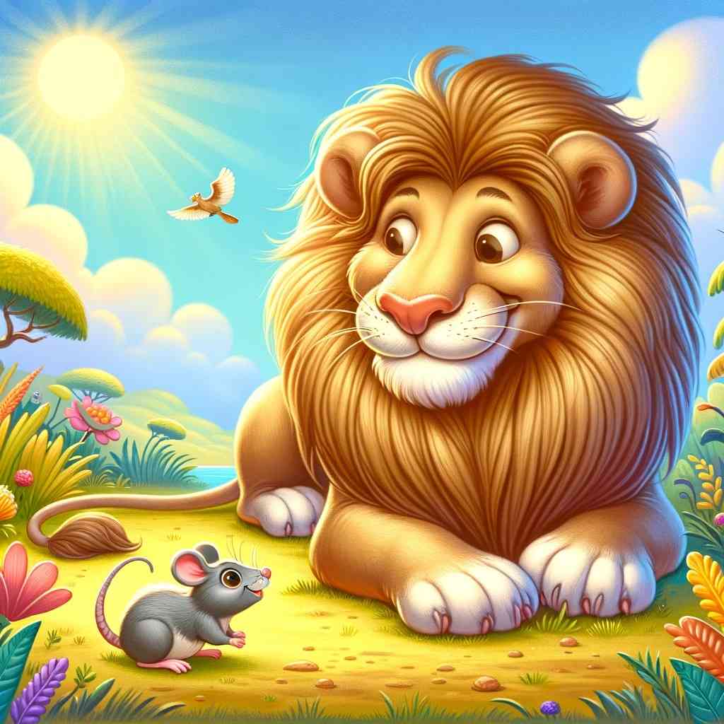 Cerita Singkat Singa dan Tikus (The Lion and the Mouse) dan Pesan Moral