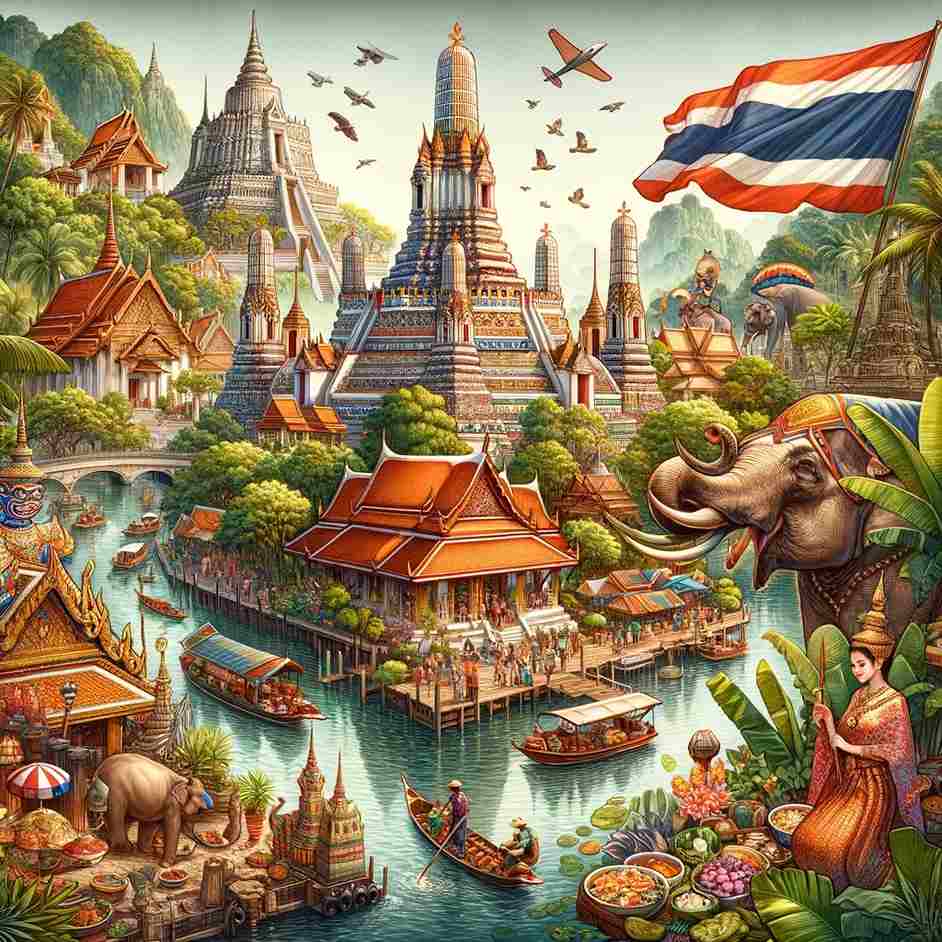 4 Puisi Tentang Negara Thailand, Negeri Gajah Putih