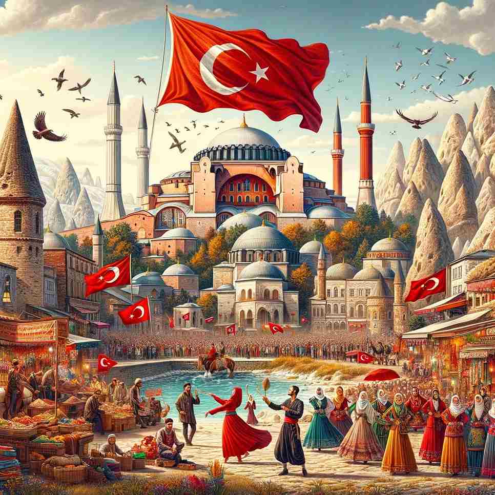 4 Puisi Tentang Negara Turki, Negara Gerbang Timur dan Barat