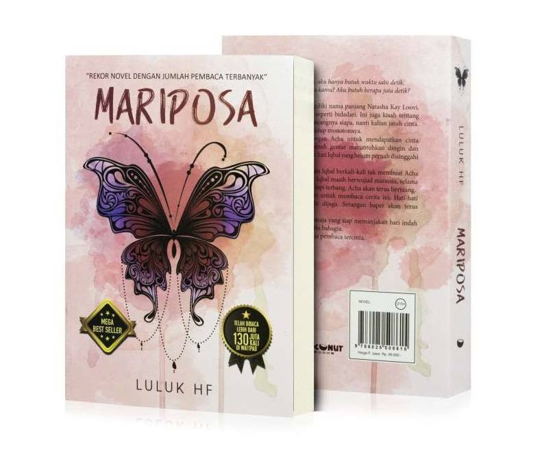 Ringkasan Cerita Novel Mariposa Karya Luluk HF, Lengkap Amanat Cerita